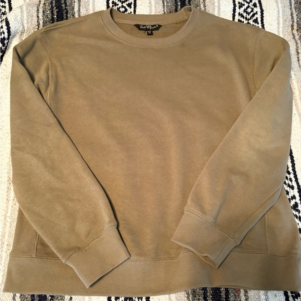 Velvet Heart Khaki Crewneck Sweater